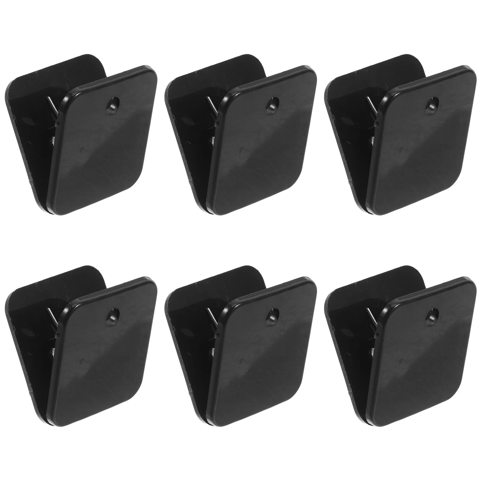 

6 Pcs Pee Pad Holder Outdoor Light Eave Bracket Lighting Mounting Plate Wall Ceiling Brackets for LED Lights