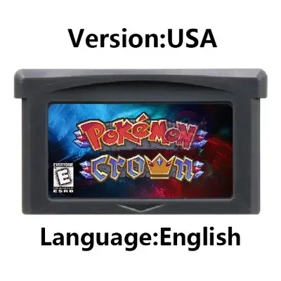 GBA Game Cartridge Pokemon Series Crown Flory Sky Unbound Quetzal geglazuurde Gaia Emerald Legacy videogameconsolekaart