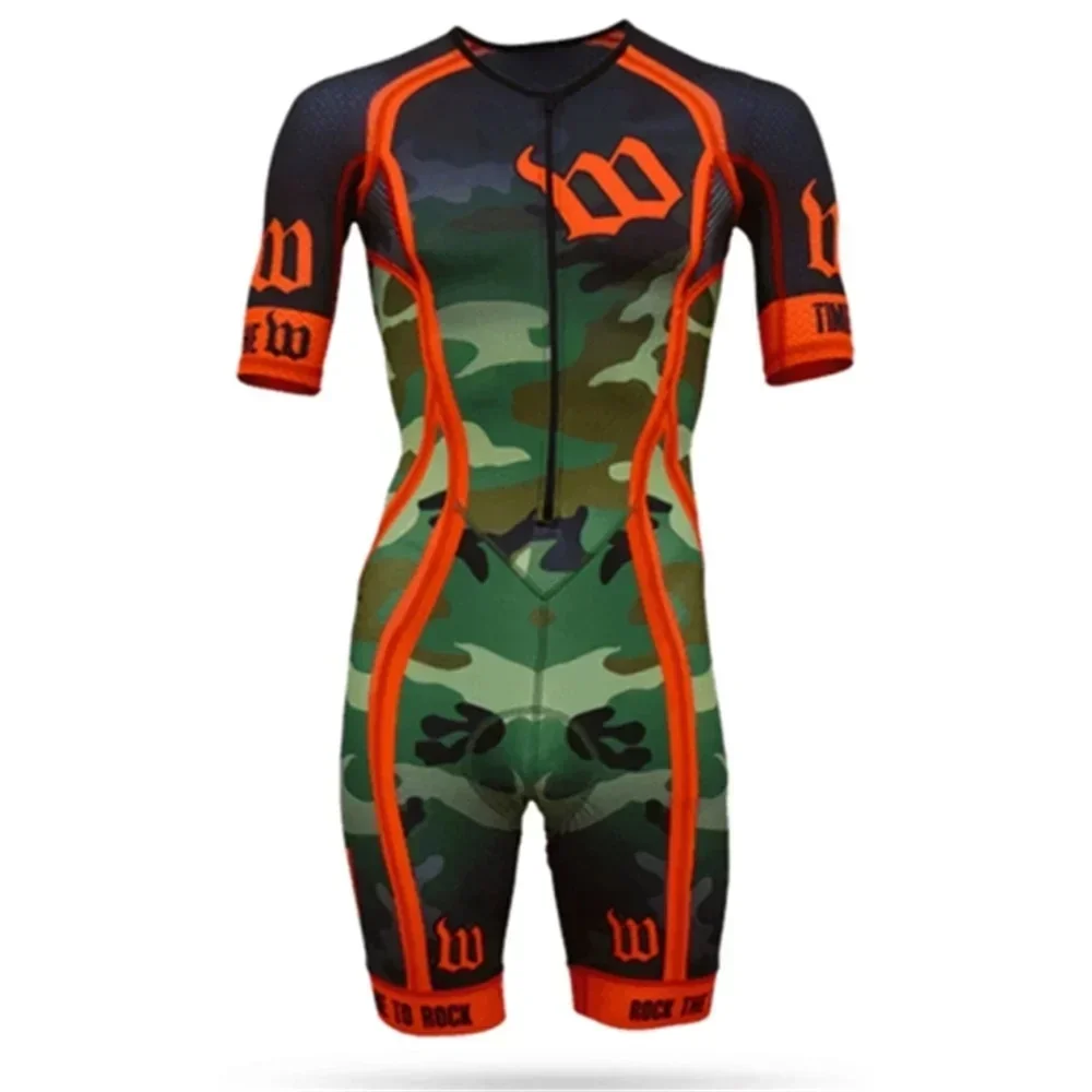 

Wattie Ink Triathlon Team Racing Clothing Trisuit Outdoor Sprint Running Cycling Equipment Jumpsuit Maillot Ciclismo Bicycle Kit