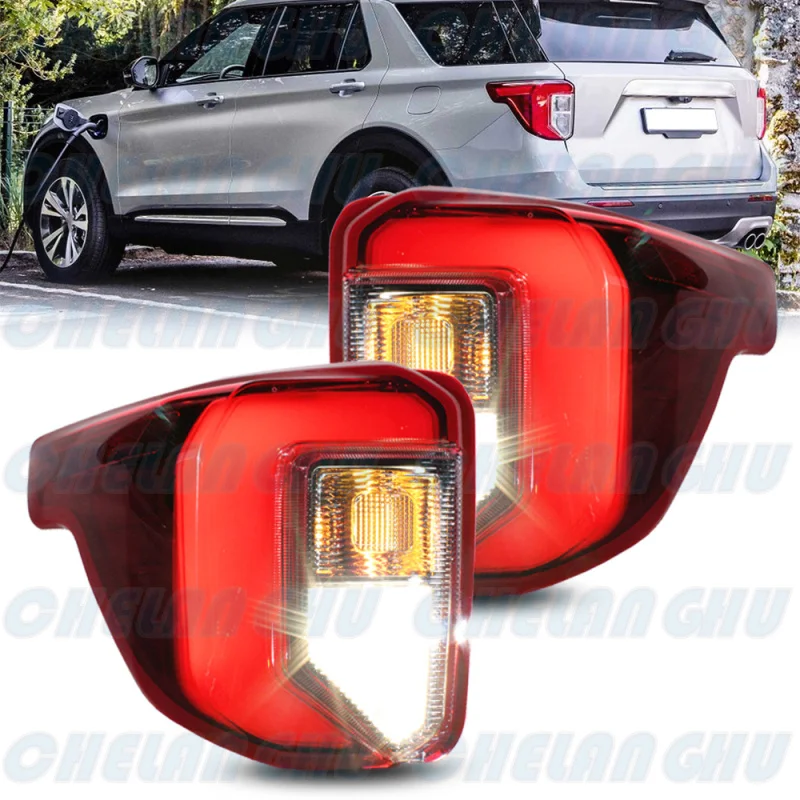 

LED Tail Light For Ford Explorer ST 2020 2021 2022 2023 1 Pair Rear Lamp Brake Light LB5Z13405G LB5Z13404G Car accessories