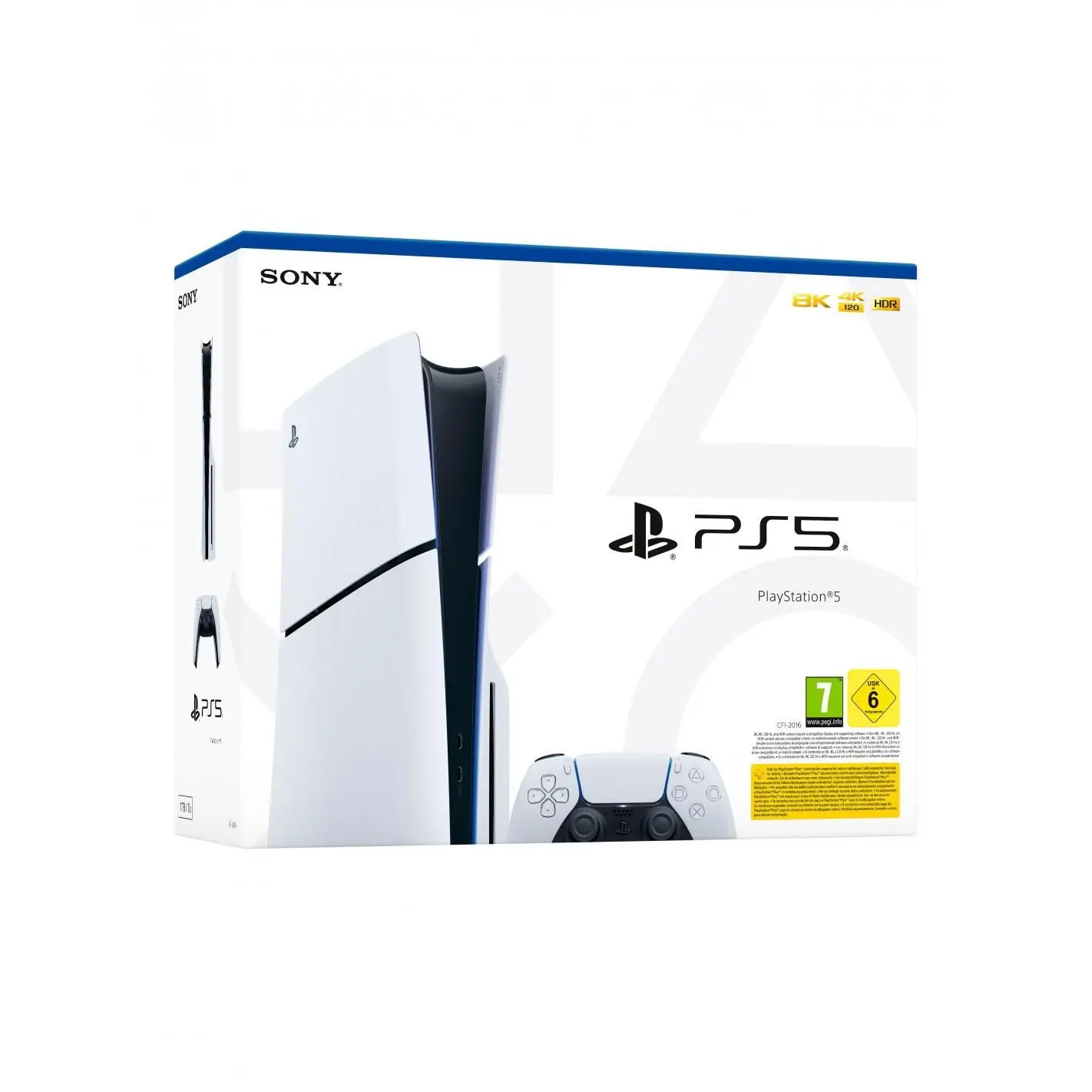 Playstation 5 Slim (Reader), chassis D, 1TB + Horizon Zero Dawn™Remastered