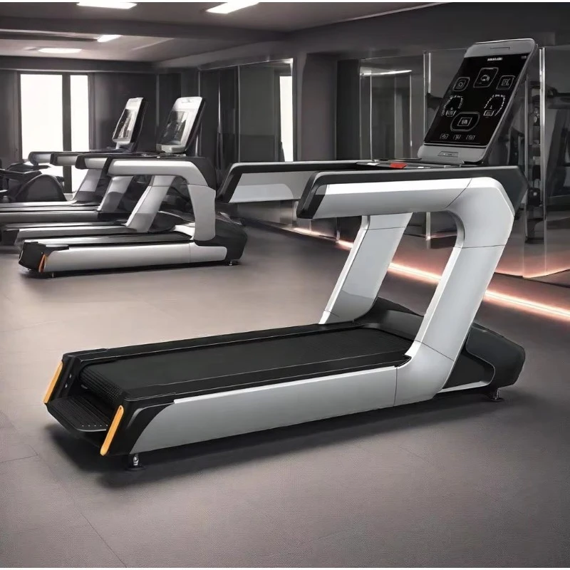 

Commercial 2.5HP DC Motor Treadmill High Performance Gym Equipment with 200kg Capacity Anti-Slip Belt Heavy Duty Electric Drive