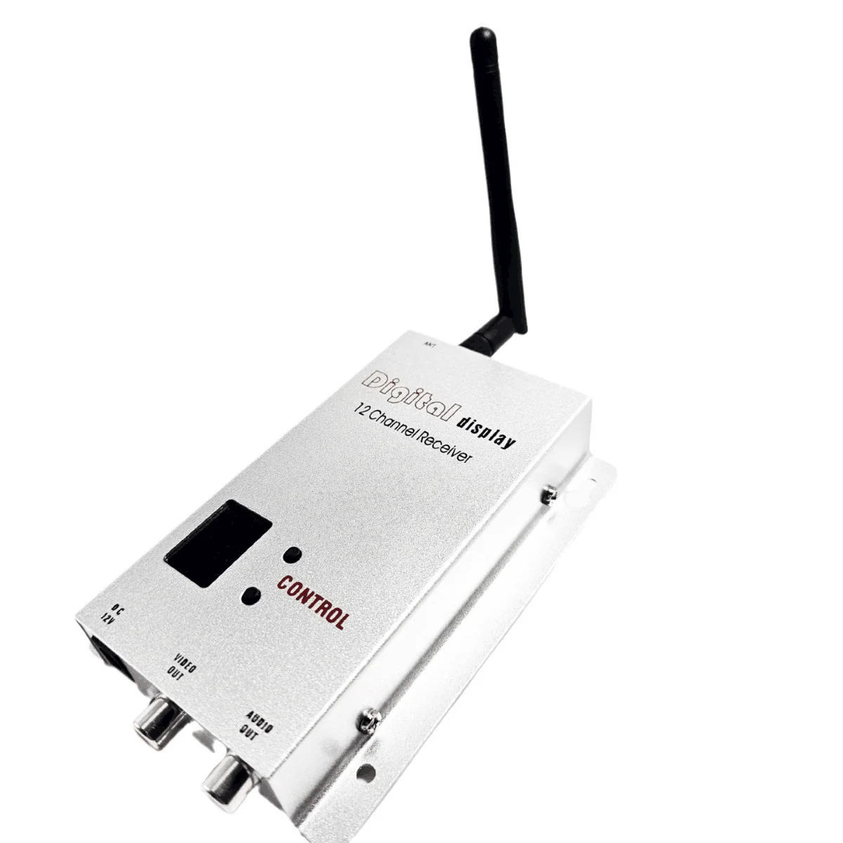 1.2G 8W Wireless Digital High Power Wireless Analog long range Transmitter 12CH Receiver Audio Video Transmission RC FPV