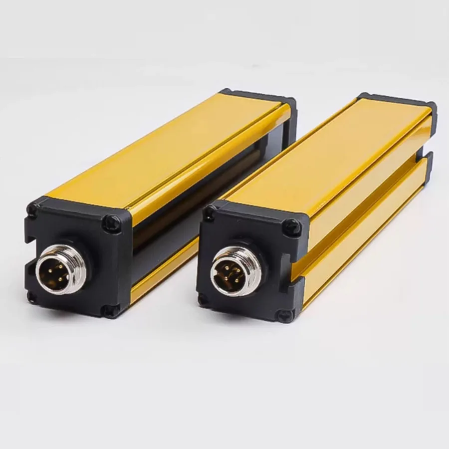 

Safety grating sensor, punch hand protector, infrared radiation sensor, safety light curtain sensor