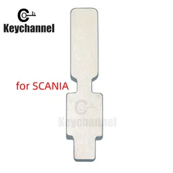 Hoja de llave de camión HU71, 5 piezas, HU71MH, llave Universal KD, llave remota de repuesto en blanco para SCANIA164 r-series para KD KEYDIY Xhorse VVDI