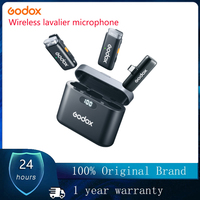 Godox WES 2.4GHz Wireless Microphone System Crystal-clear Sound Quality One-click Noise Reduction Max.200mLOS Range vs wec