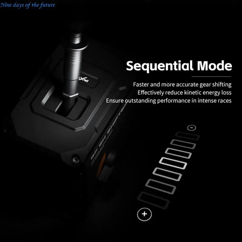 USB Truck Simulators Shifter 7 Forward 1 Reverse Gear Manual Transmission Shifter 16Bit Accuracy Aluminum For PC Game E65A