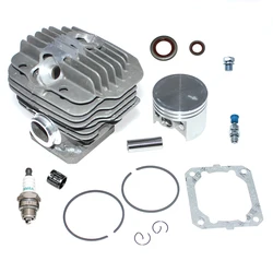 Big Bore 52mm Nikasil Cylinder Piston Kit With 12mm Pin For Stihl 044 044C 044W 044R MS440 MS440C MS440D MS440N MS440R MS440V