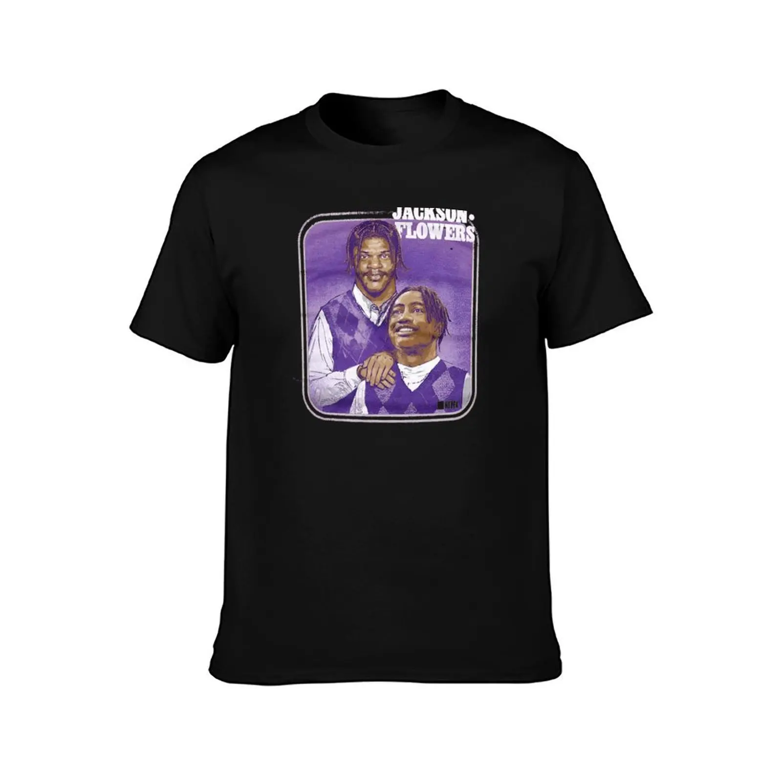 Lamar Jackson And Zay Flowers The Brothers T-Shirt blanks plus sizes oversized t shirt men