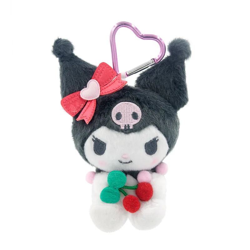 مرحبا كيتي الفاكهة حزب سلسلة أفخم دمية المفاتيح قلادة الكرتون لينة محشوة ألعاب من نسيج مخملي حقيبة قلادة هدية