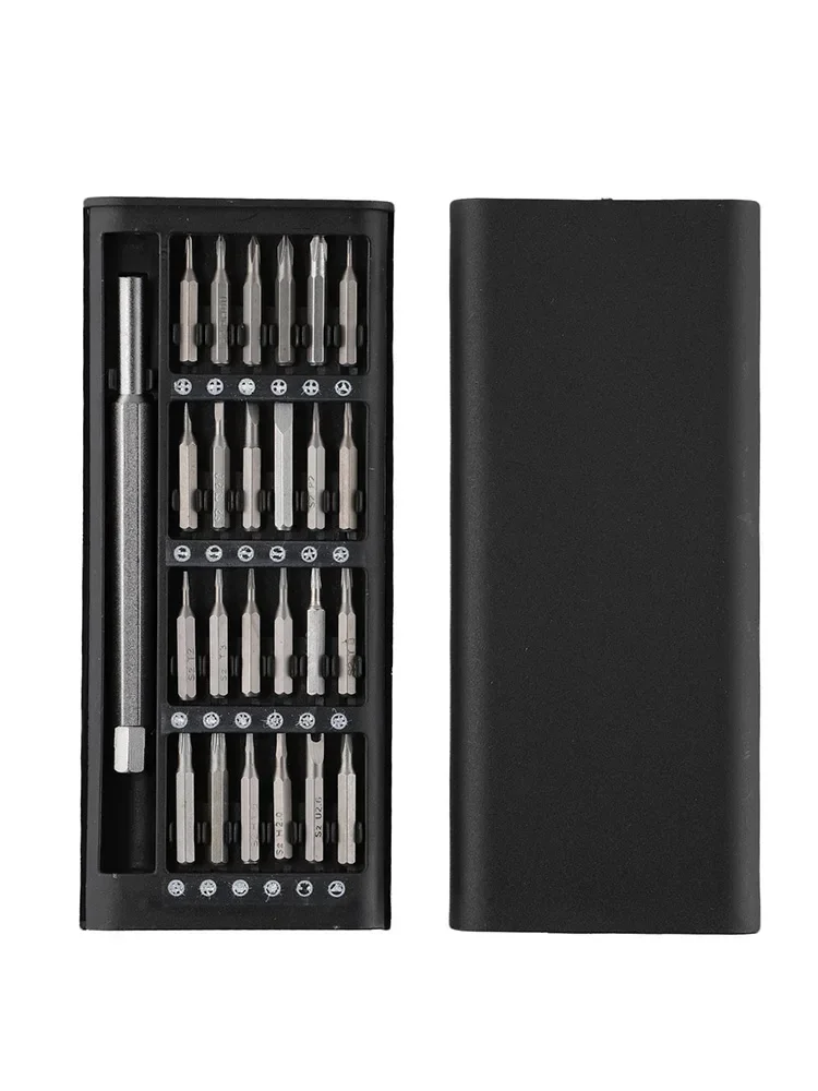 25 In 1 Screwdriver Kit Magnetic Bits Torx Hex Precision DIY Dismountable Mini Tool Case For Smart Home PC Phone Repair