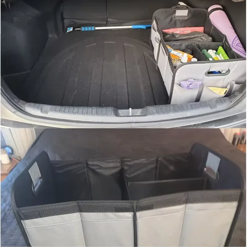 

Foldable Car Storage Box Outdoor Waterproof Large Capacity Storage Bag Multifunctional Oxford Cloth Material Car Trunk Tool Box
