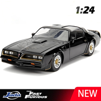 JADA 1:24 Fast & Furious Pontiac FireBird Alloy Car Diecasts & Toy Vehicles Car Model Miniature Scale Model Car For Children