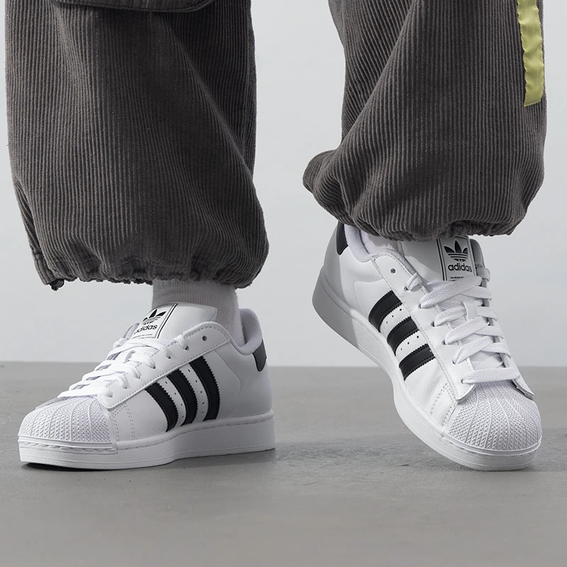 

Adidas Originals Superstar Ii Men's Casual Shoes Classic Shell Toe Sneakers Low-Top Wear-Resistant Sneakers Ih8659