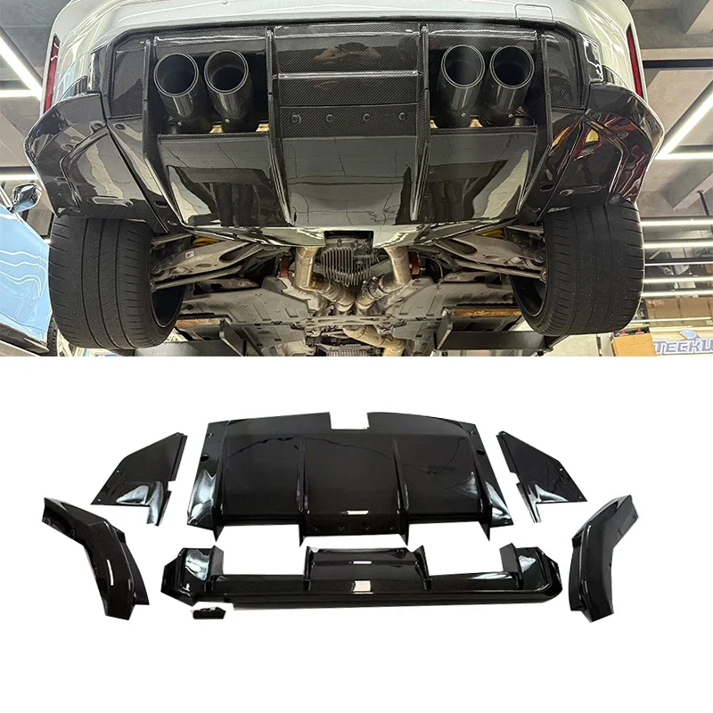 

For G80 M3 G82 M4 RSC Dry Carbon Fiber Rear Diffuser