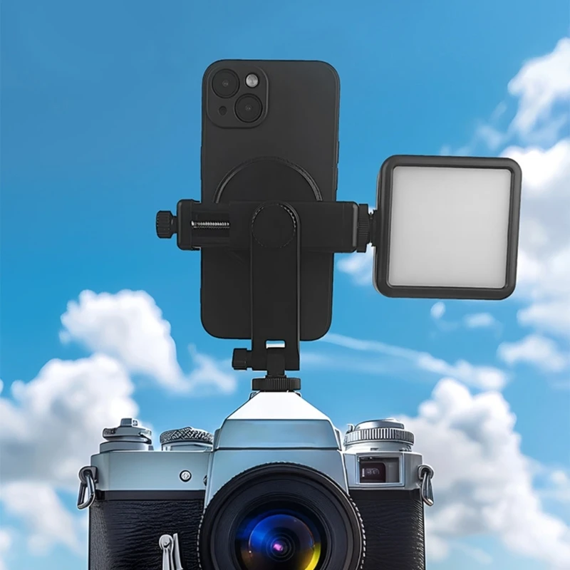 

Прочная ручная ручка для телефона с регулируемым креплением на 360 градусов для зеркальных камер и смартфонов F19E