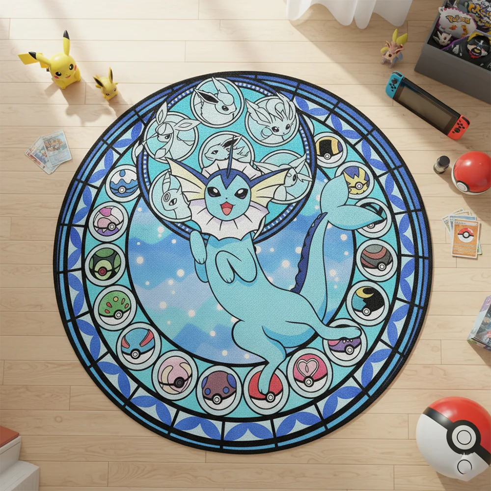 Pokemon Tarzı Anime Halı Vapor - Gaming Accessories For Kids Room incelemesi ve fiyatı