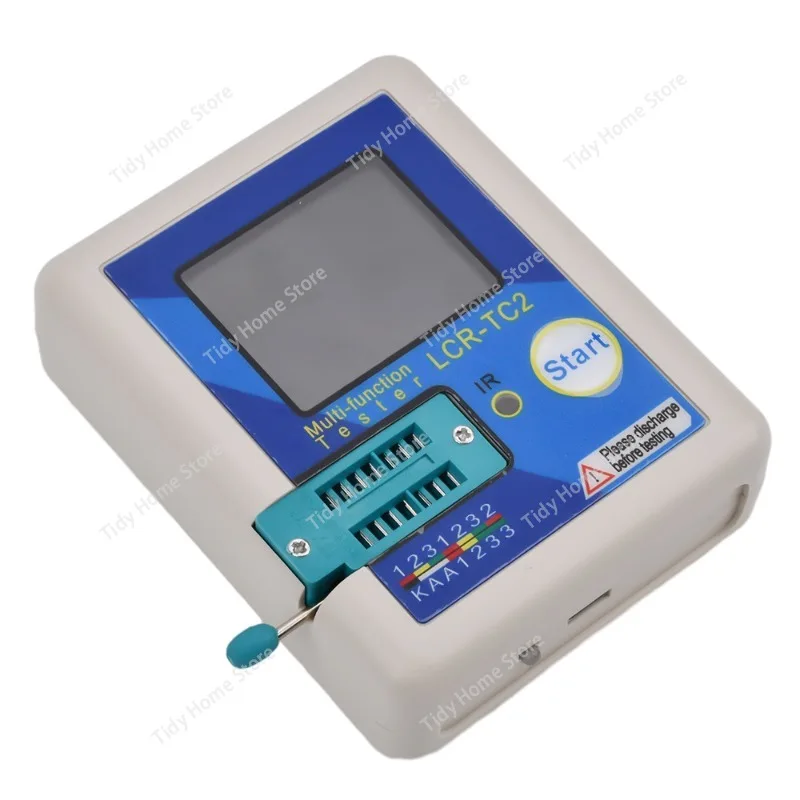 For LCR-TC2 English Version Upgraded High-precision Transistor Tester, Full-color Screen Component Detection V2.3E