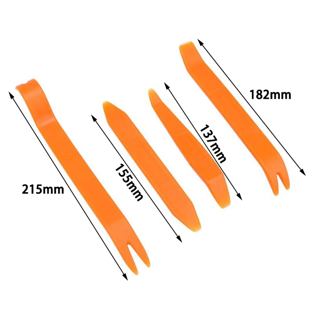 Tools & Workshop Equipment Removal Tools Set Removal Tools 4pcs Orange Plastic Pry Repair Scraper For Disassemble Car Interior
