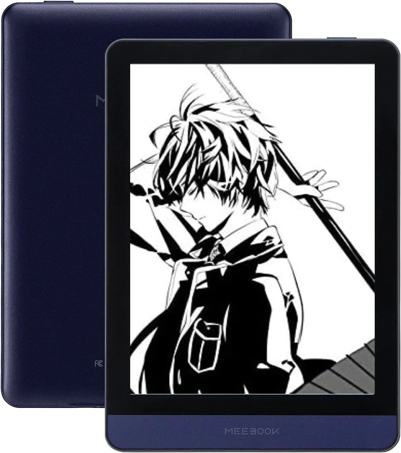 Ebook Reader portátil com tela de tinta HD, EReader M6, luz fria e quente, Android 11, Google Play Store, 300PPI, 6"