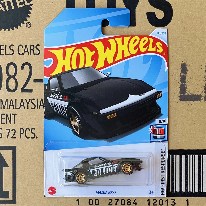 ホットウィール 1:64 マツダ RX-7 合金 クラシックスポーツカー モデル ダイキャスト メタル トラック レーシングカー 車両 モデル シミュレーション キッズ おもちゃ ギフト