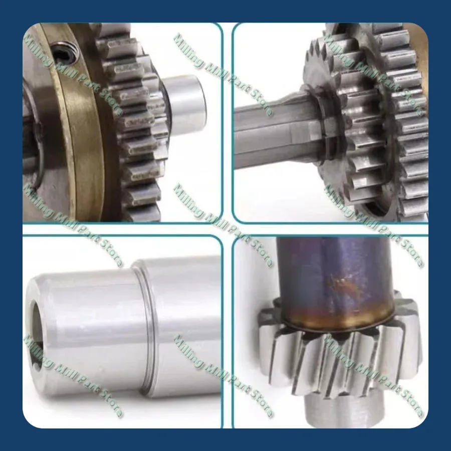 ZX7045/ZX7040A محور تجميع عمود تروس المحرك I 、 II 、 III 41/16/18/53 أسنان لآلة الحفر والطحن آنهوي هوانغشان