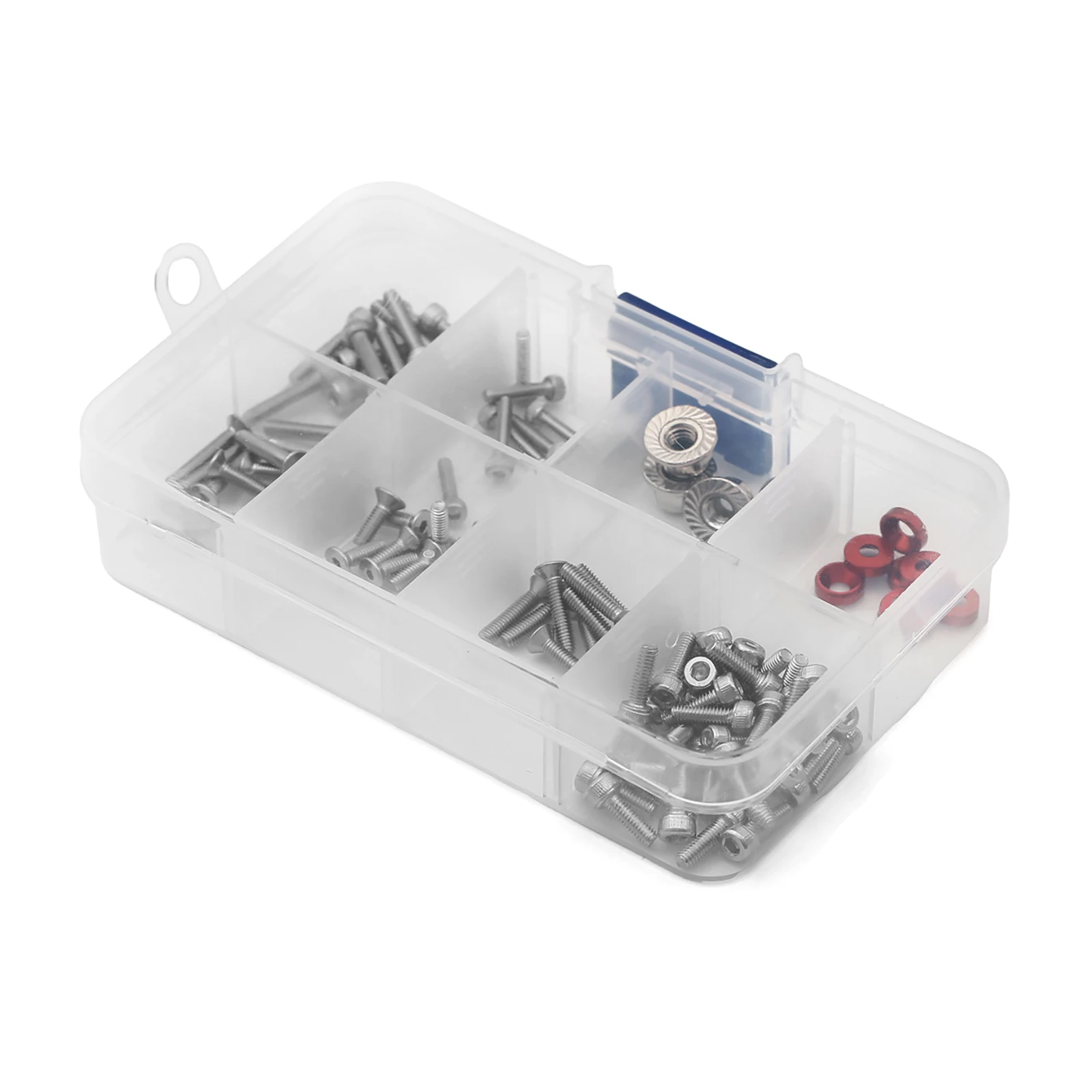 1 caja 1/18 RC coche tornillos de acero inoxidable con Kit de juntas herramientas de reparación para Arrma 1/18 granito Typhon Mojave Grom RC accesorio de coche