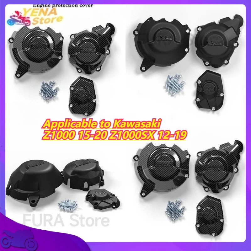 

Applicable to Kawasaki Z1000 15-20 Z1000SX 12-19 Engine Side Cover Protector Shell