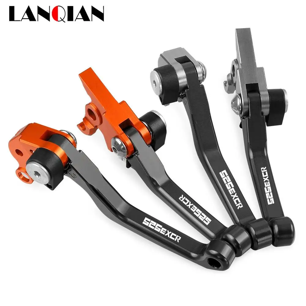 FOR 525EXCR 525 EXC-R 2003 2004 2005 2006 Motocross Foldable Pivot Dirt Bike Brake Clutch Levers Handle Lever Brakes 525EXC-R image 2