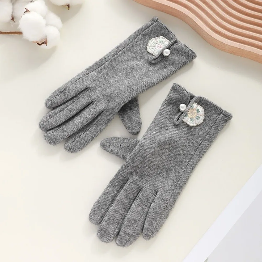 

Fashion Cold Proof Warm Gloves Touch Screen with Warm Lining Cycling Gloves Windproof Mittens Women