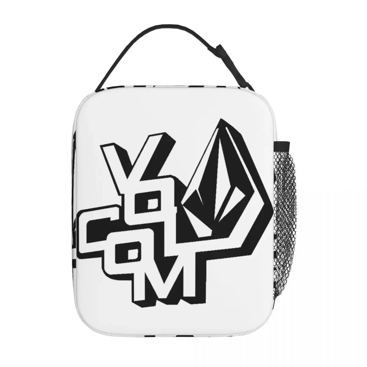 

Термоизолированные ланч-пакеты V-volcom с логотипом для работы, портативная пищевая сумка для мужчин и женщин, термоохлаждающие Ланч-боксы