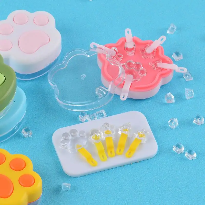 1 مجموعة صغيرة الدب باو الآيس كريم المصاصة نموذج 1/6 دمية مصغرة الغذاء اللعب الديكور ل إكسسوارات دمي اللعب