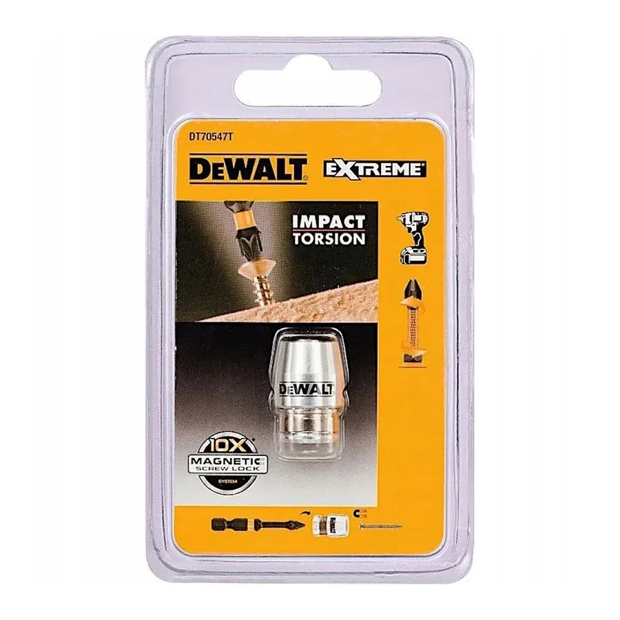 DEWALT Strong Magnetiser/Demagnetiser Suitable for 6.35mm Screwdrivers,Bits Power Tool Accessories DT70547T-QZ