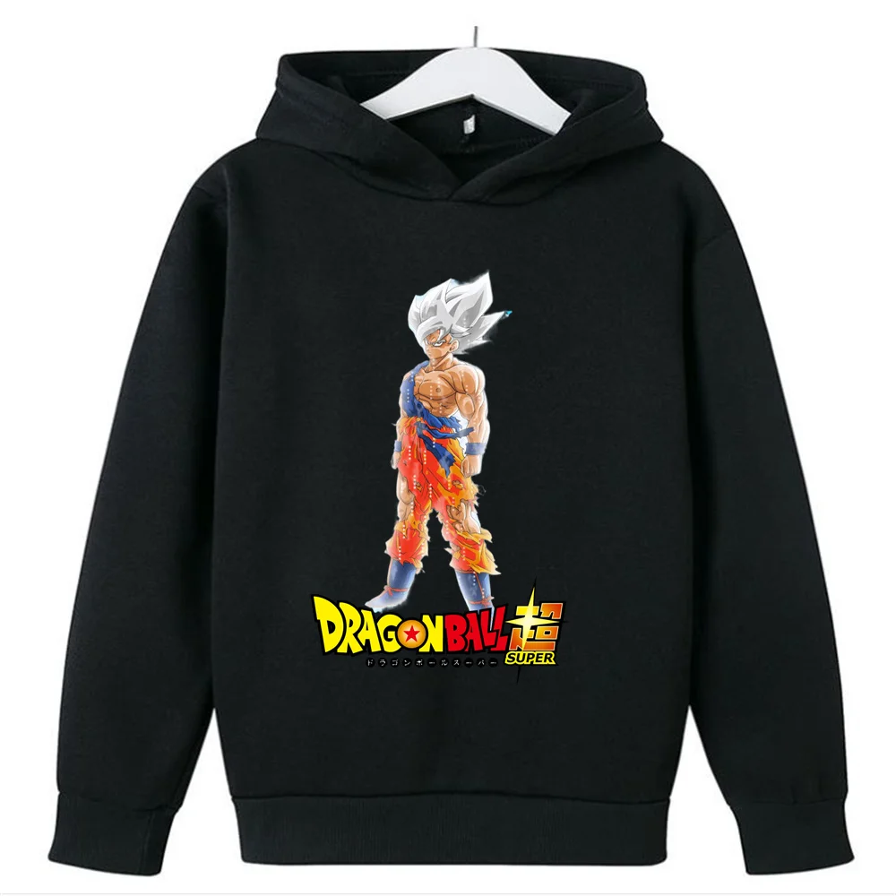 

Dragon Ball Y2k Clothes Hip Hop Men's Hoodie Children's Harajuku Style Gift Anime 2025 Goku Clothing Streetwear Daily Casual Top