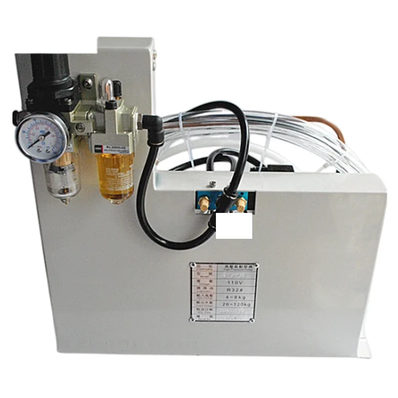 Accesorios de perforación, máquina de Taiwán, bomba neumática, punzonadora, bomba de aire de alta presión, descarga de orificio fino, presión automática