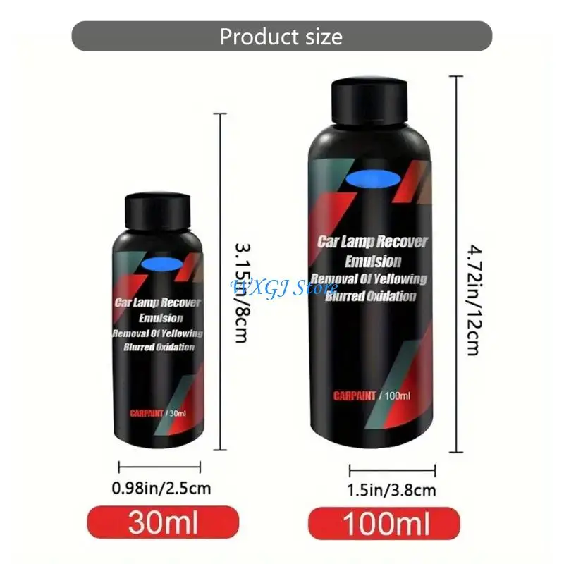 طقم إصلاح المصابيح الأمامية 37JE Quick Fix للأضواء المتشققة الضبابية يعزز السلامة الليلية