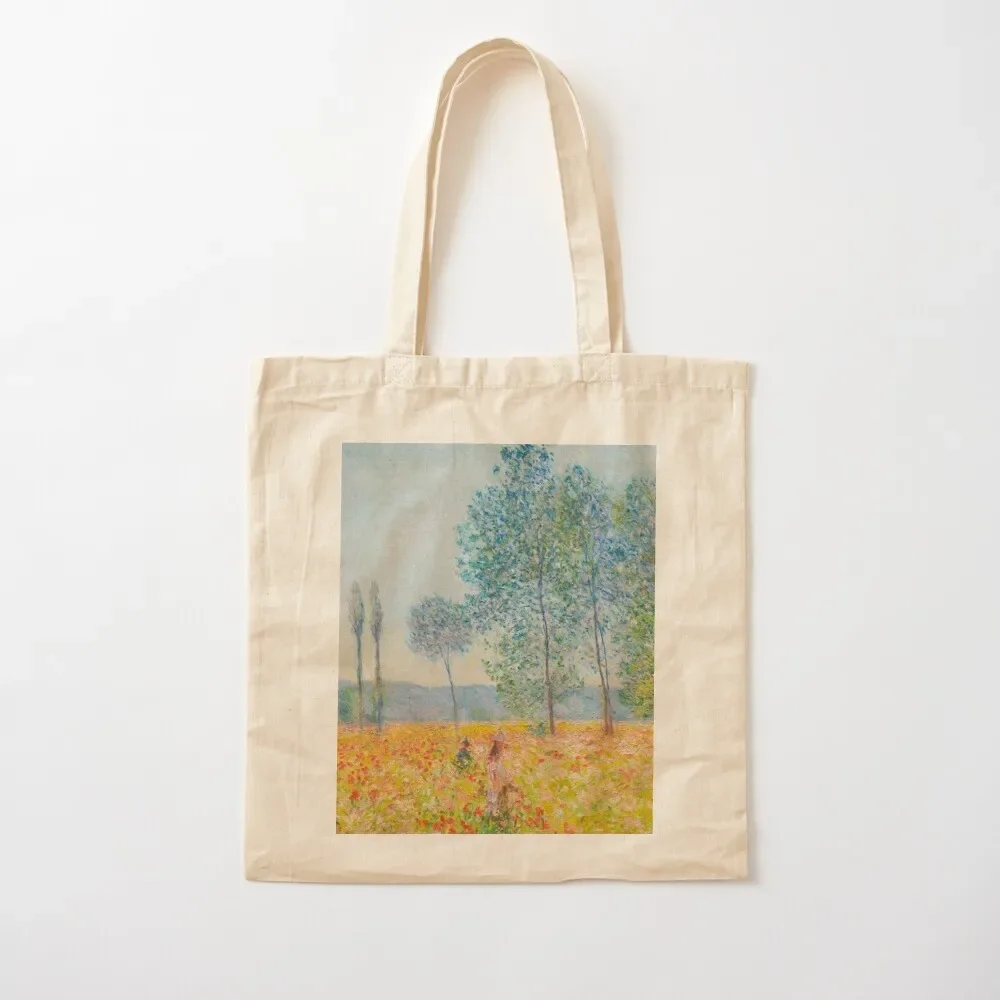 

Claude Monet: Under the Poplars ( 1887 ) Tote Bag Women bags custom canvas bag bag for beach free delivery bags