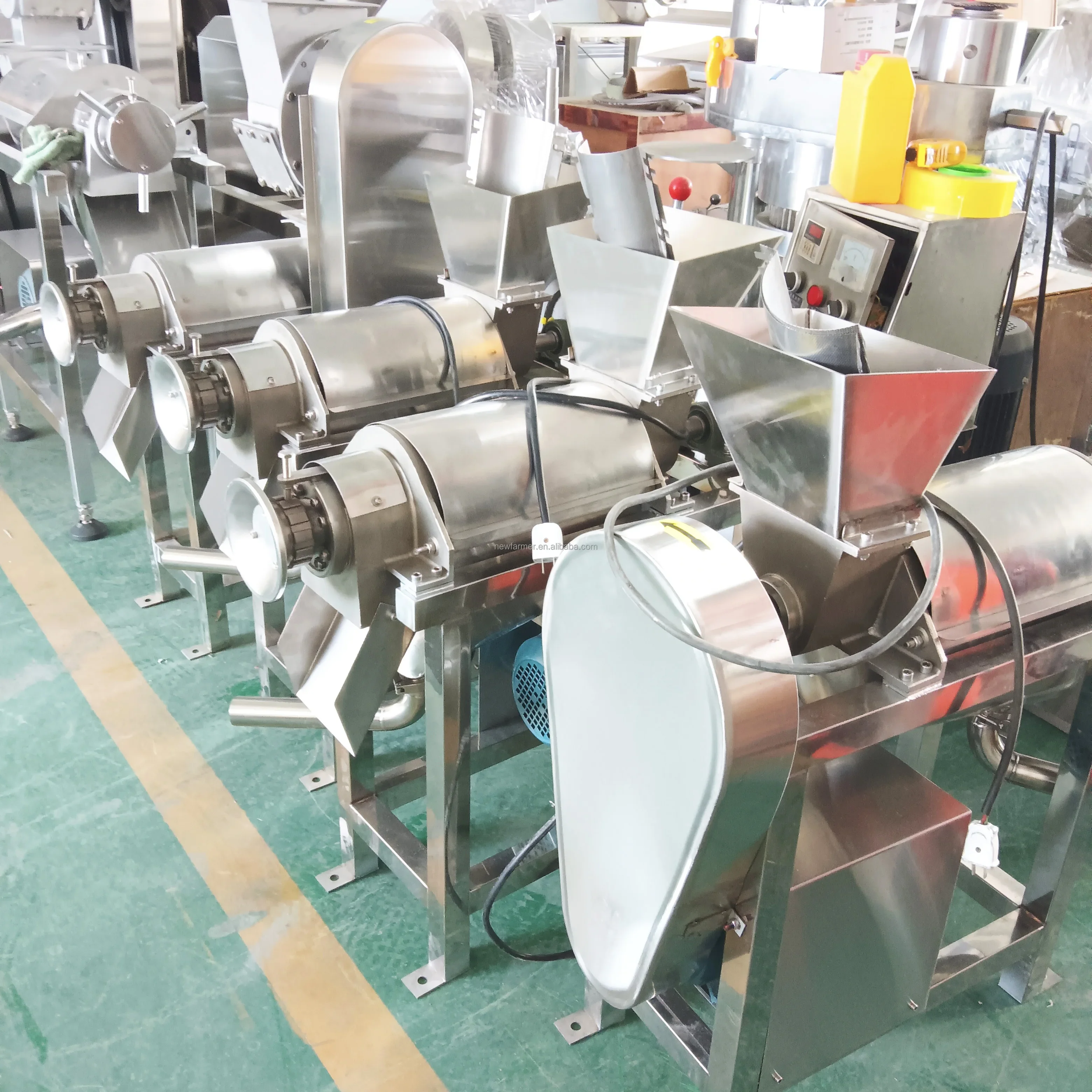 Commercial Passion Juicer Fruit Pulper Small Peach Ginger Extractor Extract Orange Cold Press Juice Machine