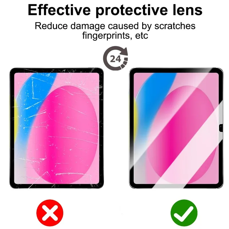 Displayschutzfolie für IPad 11. A16 2025 10. 2022 10,9 Zoll/iPad Air13 13 Zoll Air11 11 Zoll gehärtetes Glas für IPad 11. Air 13 11 – Detail 2