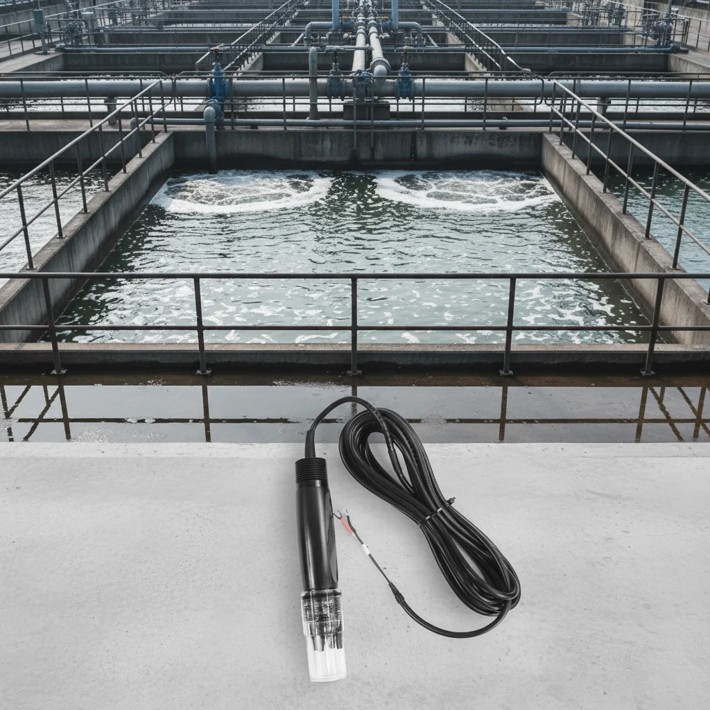 High Accuracy Pool Water pH Sensor | Industrial Electrode Probe for Swimming Pool and Water Treatment