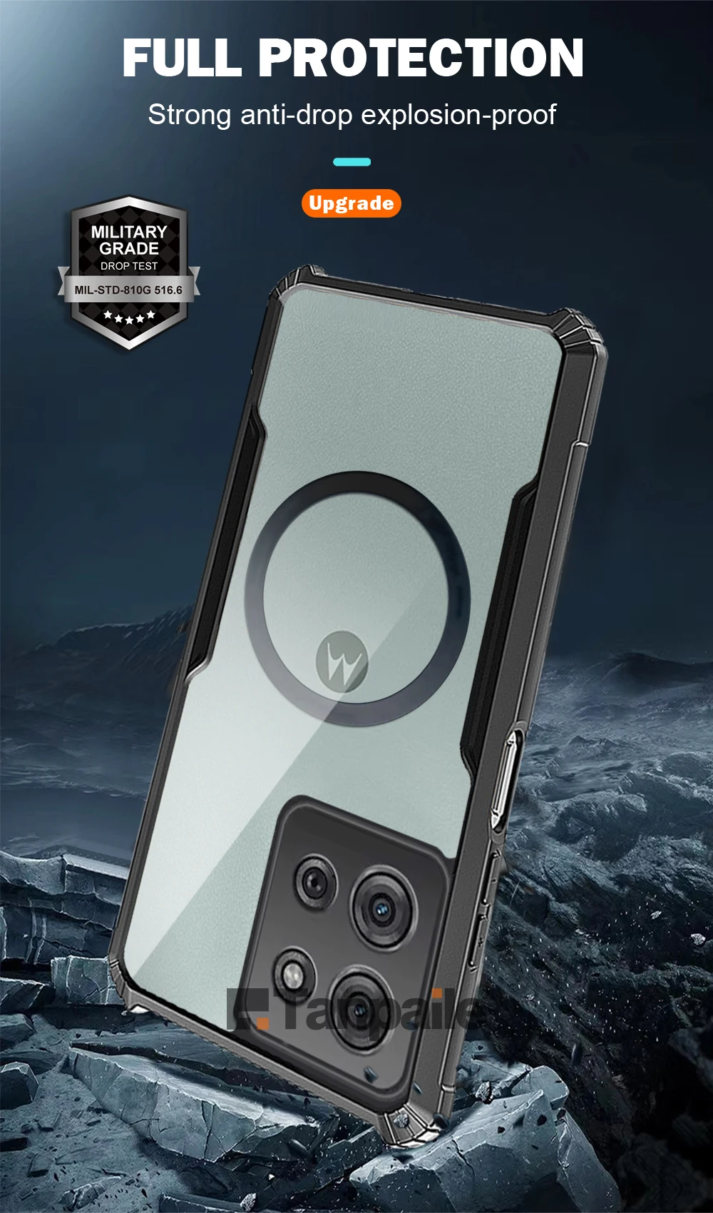 Ultra Thin Case For Motorola Moto G75 5G Case Shockproof Transparent Soft Bumper Phone Cover Funda