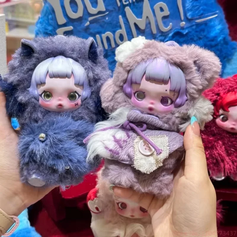 POP MART Skullpanda You Found Me! Serie Blind Box Puppe Anhänger Ornament Spielzeug Mystery Box Sammlerstück Überraschung Weihnachten Weihnachtsgeschenk