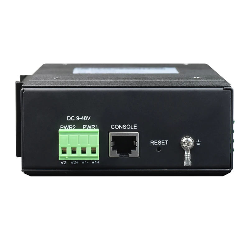 

Промышленный оптический гигабитный коммутатор Ethernet на DIN-рейке, 8-портовый сетевой коммутатор L2, управляемый с 4 оптоволоконными слотами SFP