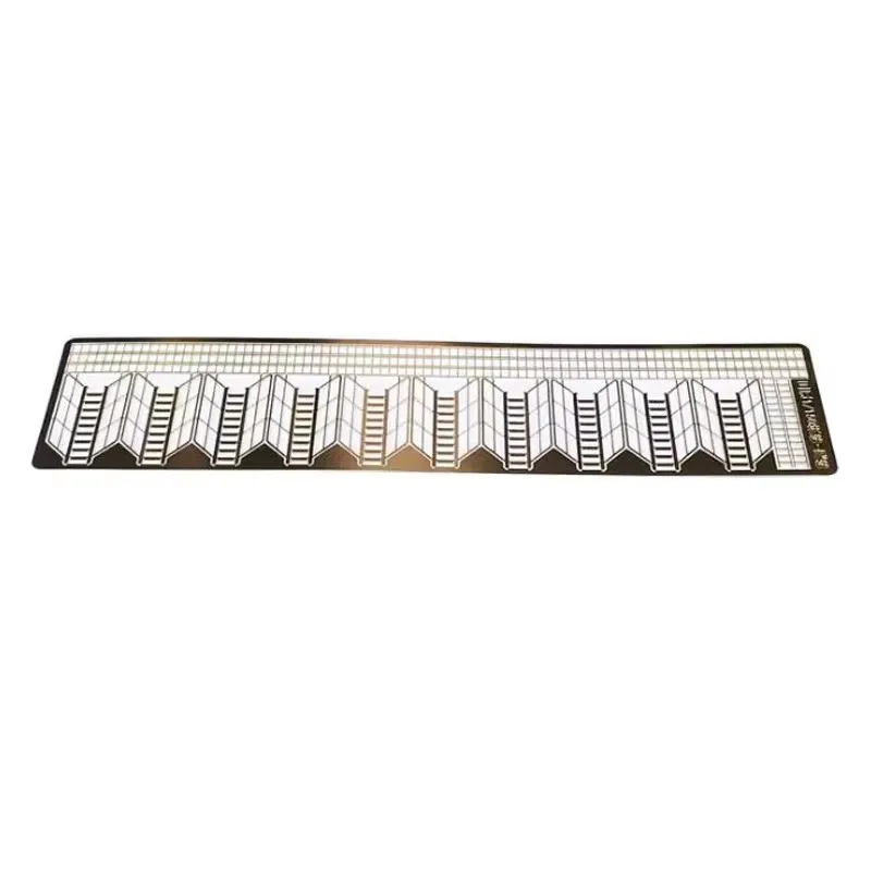 

1Set Simulated Model Ship Etching Ladder 1:72 1:100 1:150 1:200 Brass Etched Sheet Micro Stairs for Remote Control Boat Assembly