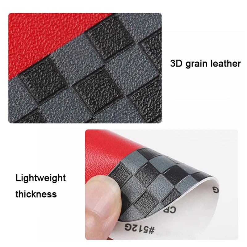 2pcs Leather Car Rear Seat Back Handle Decal Cover Protective Sticker for MINI Cooper JCW F56 Decorative Interior Accessories