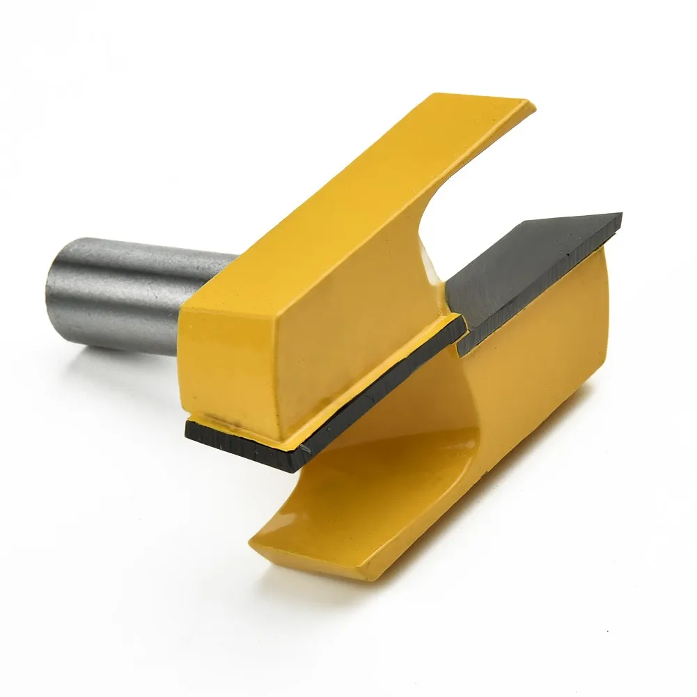 

1pc 12mm Shank Milling Cutter Diameter Bottom Cleaning Router Bit For MDF Solid Wood MDF Particleboard Plywood Woodworking Tool