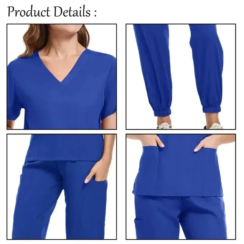 4-Season Medical Scrubs - Winter Warm & Summer Cool Nursing Outfit, Hospital Uniform for Doctors & Healthcare Staff