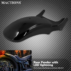 Motorcycle Rear Wheel Fender Mudguard Protector Cover Iron For Harley Softail Breakout FXBR Rocker 2008-2013 2014 2015 2016 2017