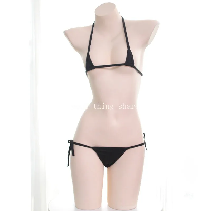 Mini Bikini Suit Japanese Girl Super Small Three-Point Pajamas Underwear