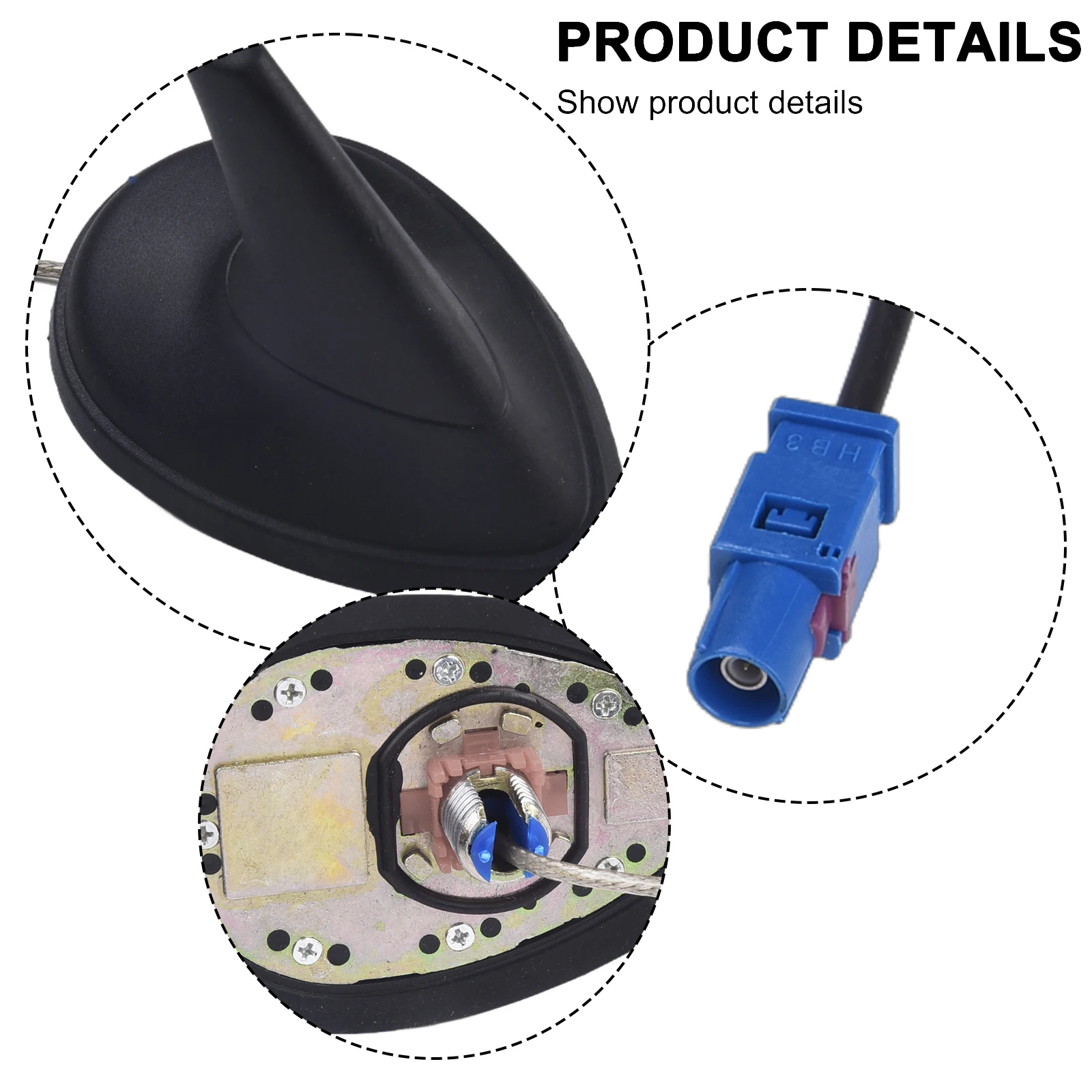 Enhance Your For Saab 93 & 95 with a Stylish For Shark Fin Sat Nav Antenna Improved Signal Reception Effortless Installation